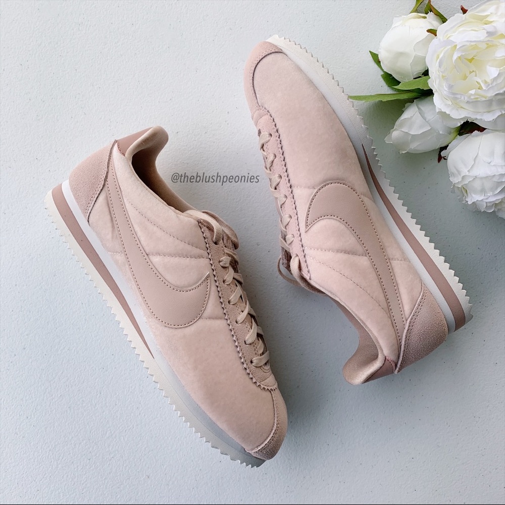 Nike Cortez suede and leather-trimmed velvet - Picture 6 of 12